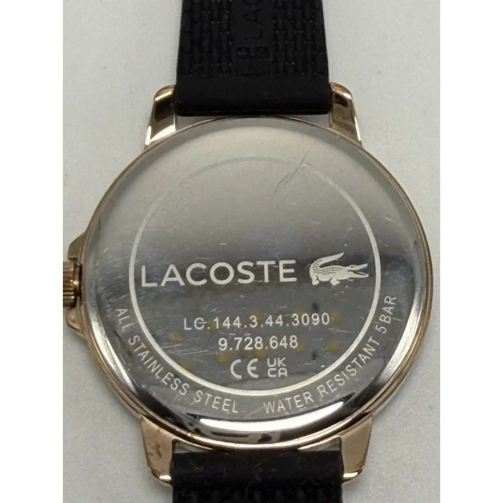 Lacoste LC1443443090 New Battery Ladies Slice Watch 38MM 7.5